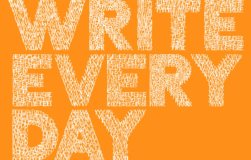 Why You Should Write Every Day via Broderick Turner [AUDIO]